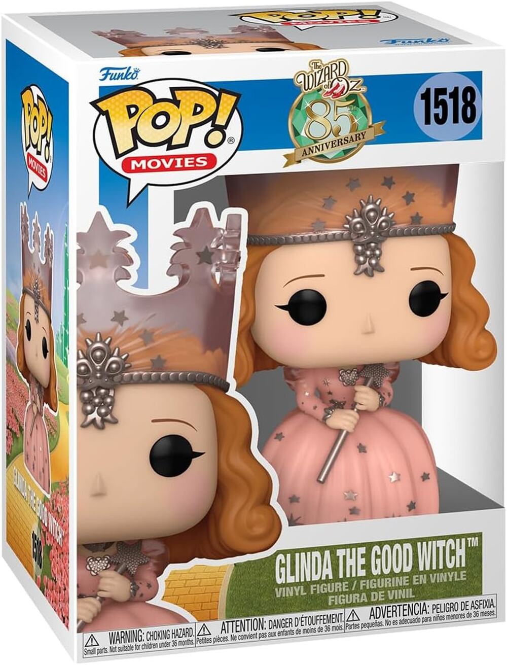 Funko Pop! Movies: The Wizard of Oz - Glinda The Good Witch # 1518 W Protector